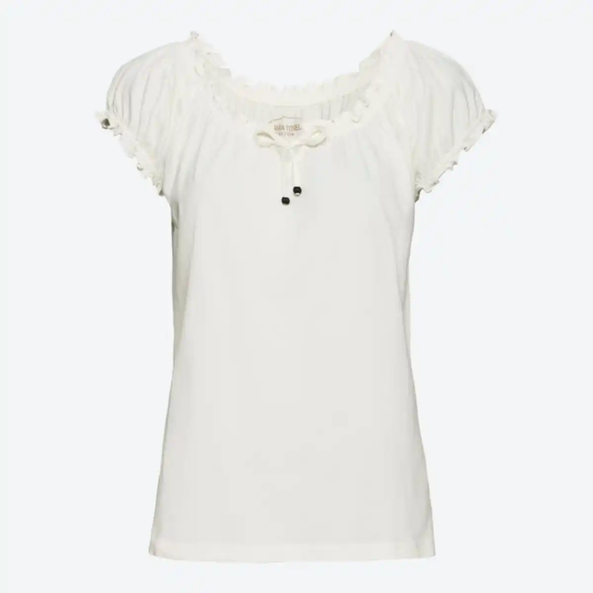 Bild 2 von Damen-T-Shirt mit Carmen-Ausschnitt