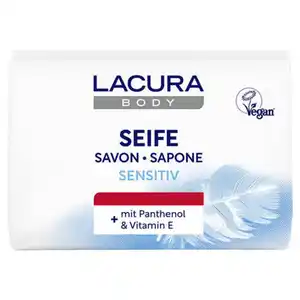 LACURA Stückseife 150 g, Urea