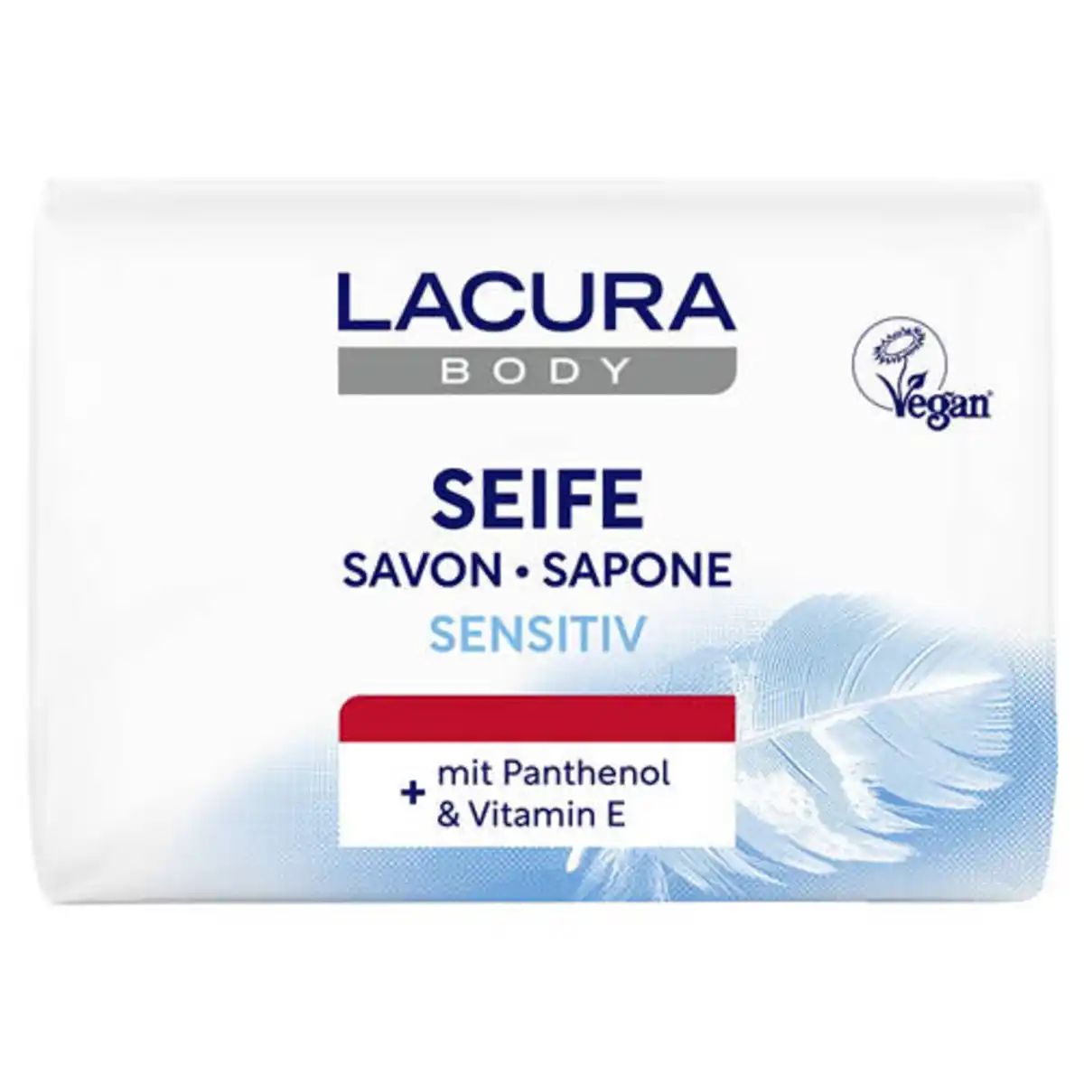 Bild 1 von LACURA Stückseife 150 g, Urea