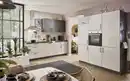 Bild 1 von Express Küchen - Einbauküche Bailo, Beton steinweiß, inkl. Elektrogeräte