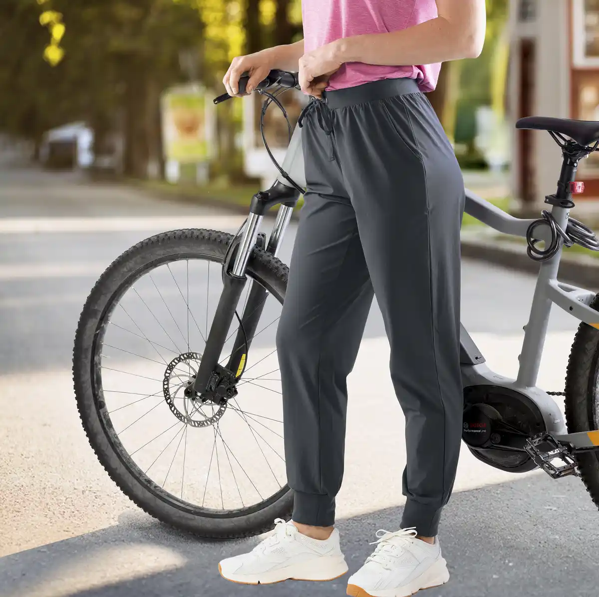 Bild 3 von IDEENWELT Funktionale Joggpants Größe L grau