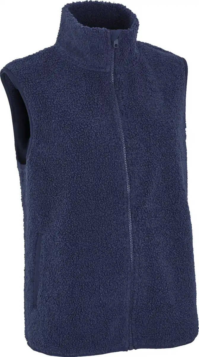 Bild 1 von IDEENWELT Fleece-Weste Größe M dunkelblau