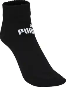 PUMA Puma Quartersocken 3er-Pack schwarz 35/38