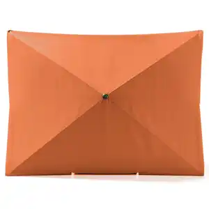 Rechteckschirm, ca. 140 x 180 cm - Terracotta