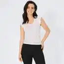 Bild 4 von Damen-T-Shirt in Ajour-Strick