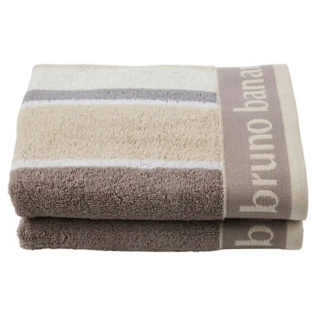 Bild 1 von BRUNO BANANI Handtuch Serie, Handtücher 2er-Pack, Beige