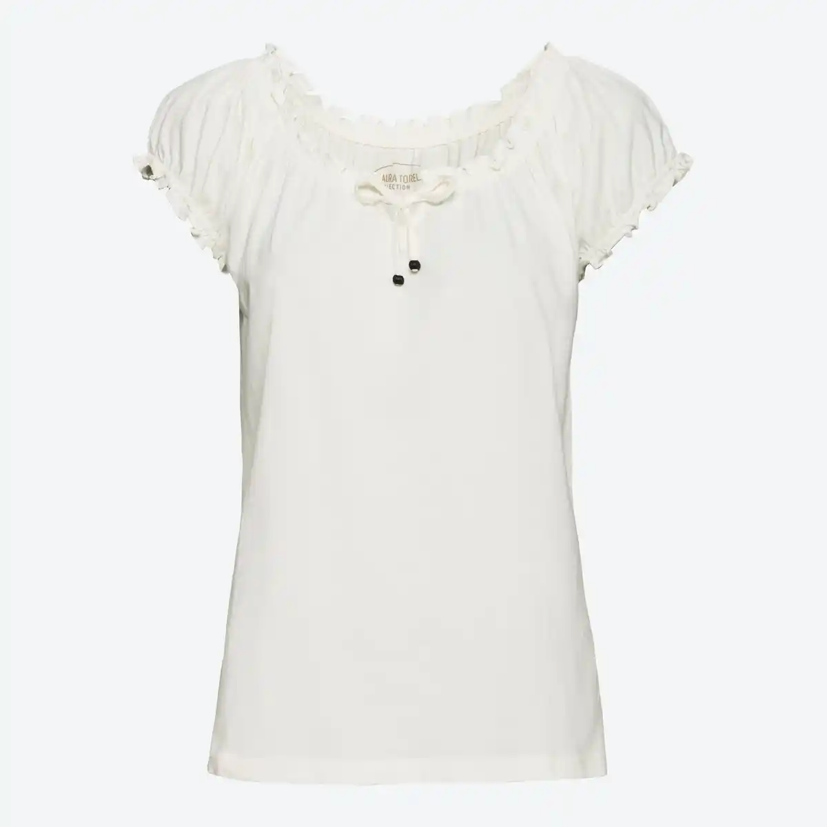 Bild 3 von Damen-T-Shirt mit Carmen-Ausschnitt