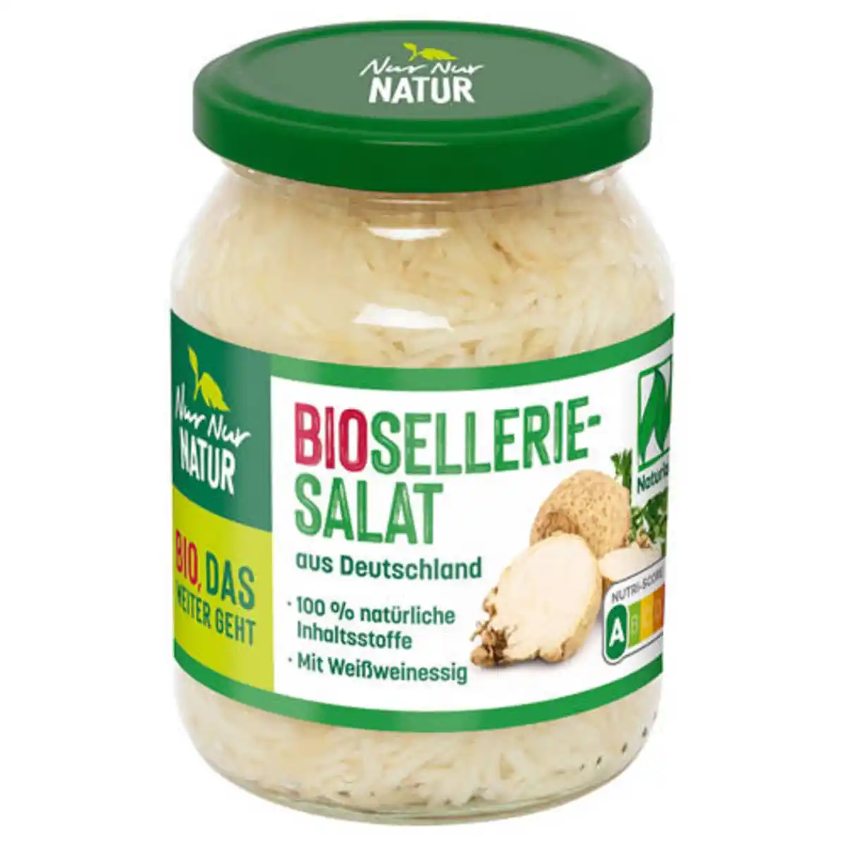 Bild 1 von NUR NUR NATUR Bio-Sauerkonserven 370 ml, Selleriesalat