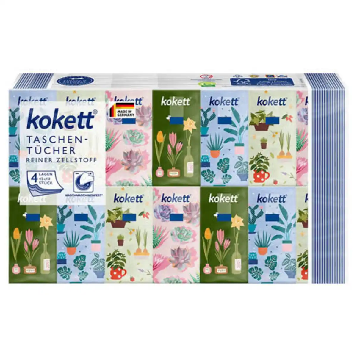 Bild 1 von KOKETT Taschentücher 4-lagig, 42 x 10 Stück