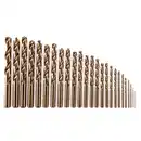 Bild 1 von HSS- Spiralbohrer, 25 tlg., Bernsteinfarben