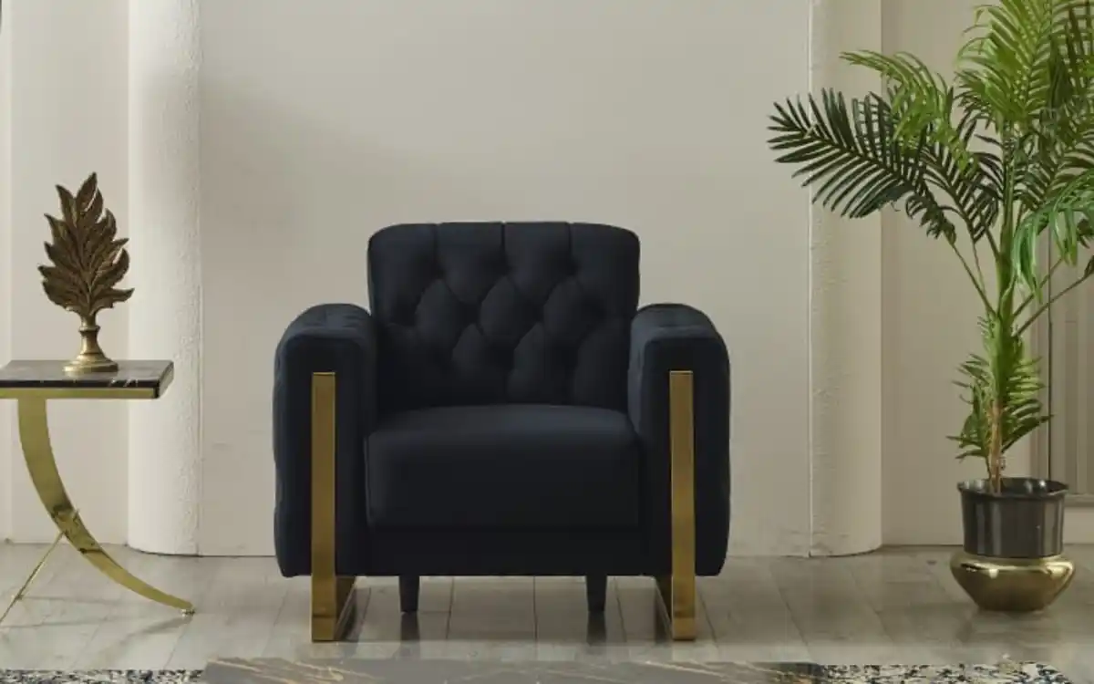 Bild 1 von Sessel Crystal, schwarz, inkl. Kippfunktion