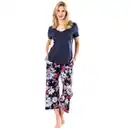 Bild 3 von Pyjama mit Culotte-Hose