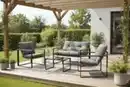 Bild 3 von Gartenmöbel JULIA 4-Sitzer - Schwarz