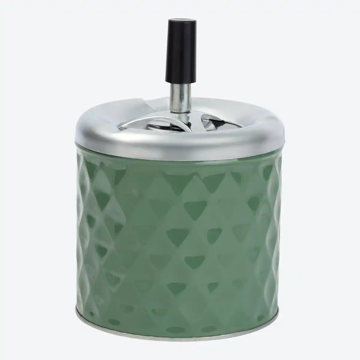 Bild 1 von Aschenbecher aus Zinn und Edelstahl, Ø ca. 11 cm