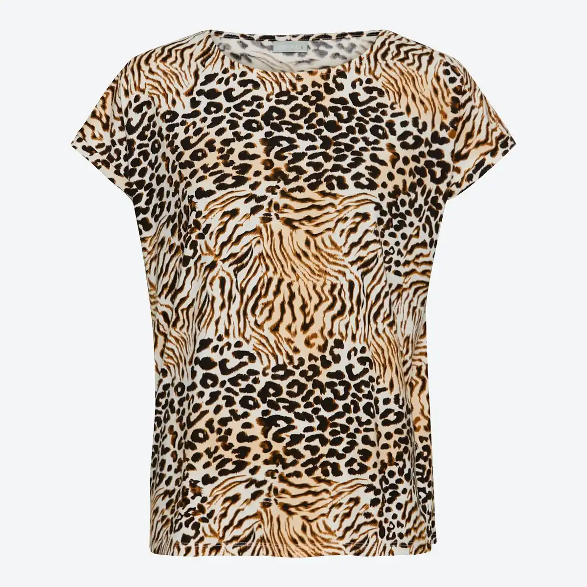 Bild 1 von Damen-T-Shirt mit Animal-Print