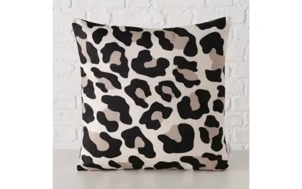 Bild 2 von Kissen Leony, braun/schwarz, 45 x 45 cm