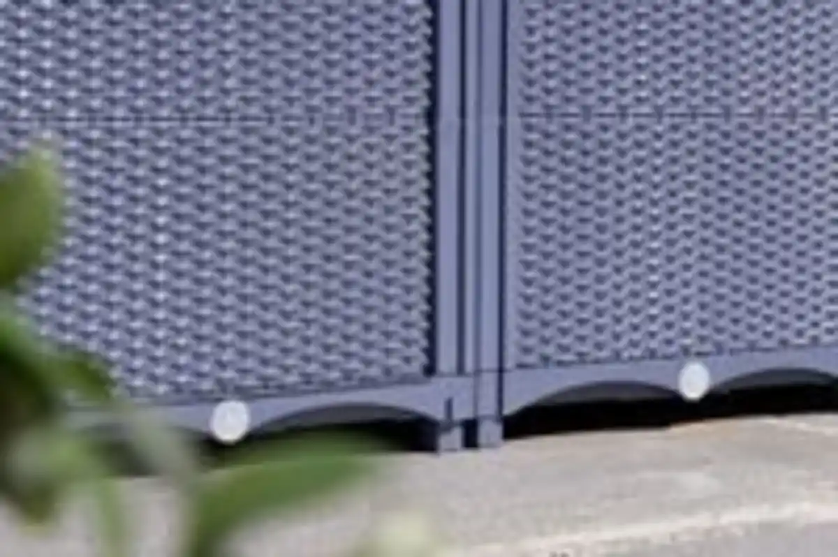 Bild 3 von Pflanzkasten , Polypropylen , ca. 160 x 40 x 43 cm - Grau