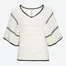 Bild 3 von Damen-T-Shirt mit V-Ausschnitt