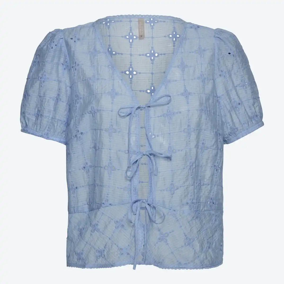Bild 1 von Damen-Bluse mit Lochstickerei