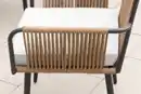 Bild 3 von 7tlg. Lounge-Set Sitzgruppe MARRY aus Aluminium und Rope-Geflecht inkl. Polsterauflage - Braun