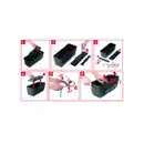 Bild 3 von Pflanzkasten-Komplettset 2 Stück - ca. 49 x 17 x 17 cm Anthrazit