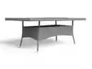 Bild 3 von 19tlg. Dining Set Sitzgruppe DUBLIN aus Aluminium inkl. Polsterauflage, Braun