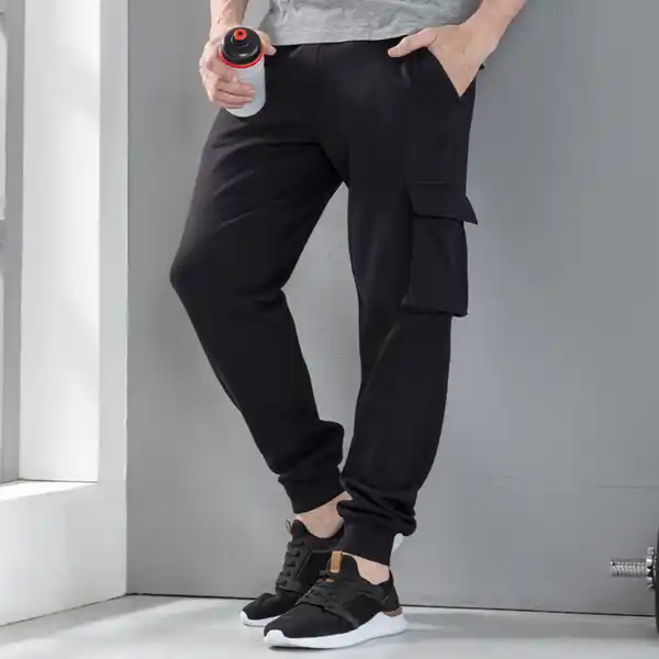 Bild 4 von Sport- und Freizeit-Cargo-Sweathose, für Herren