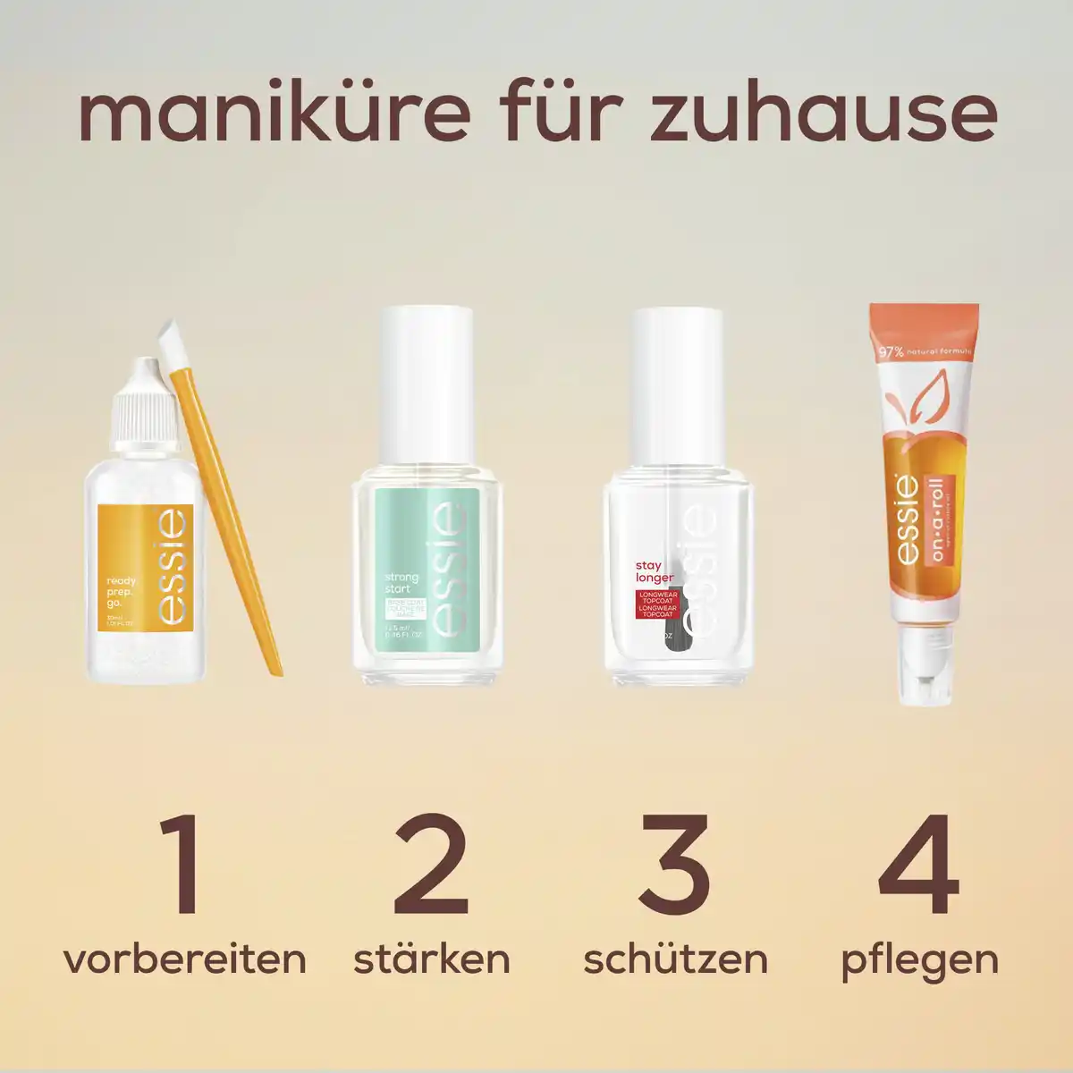 Bild 4 von essie Langanhaltender Nagellack Nr. 1010 too hot to tame, 13,5 ml
