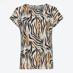 Damen-T-Shirt mit Animal-Print