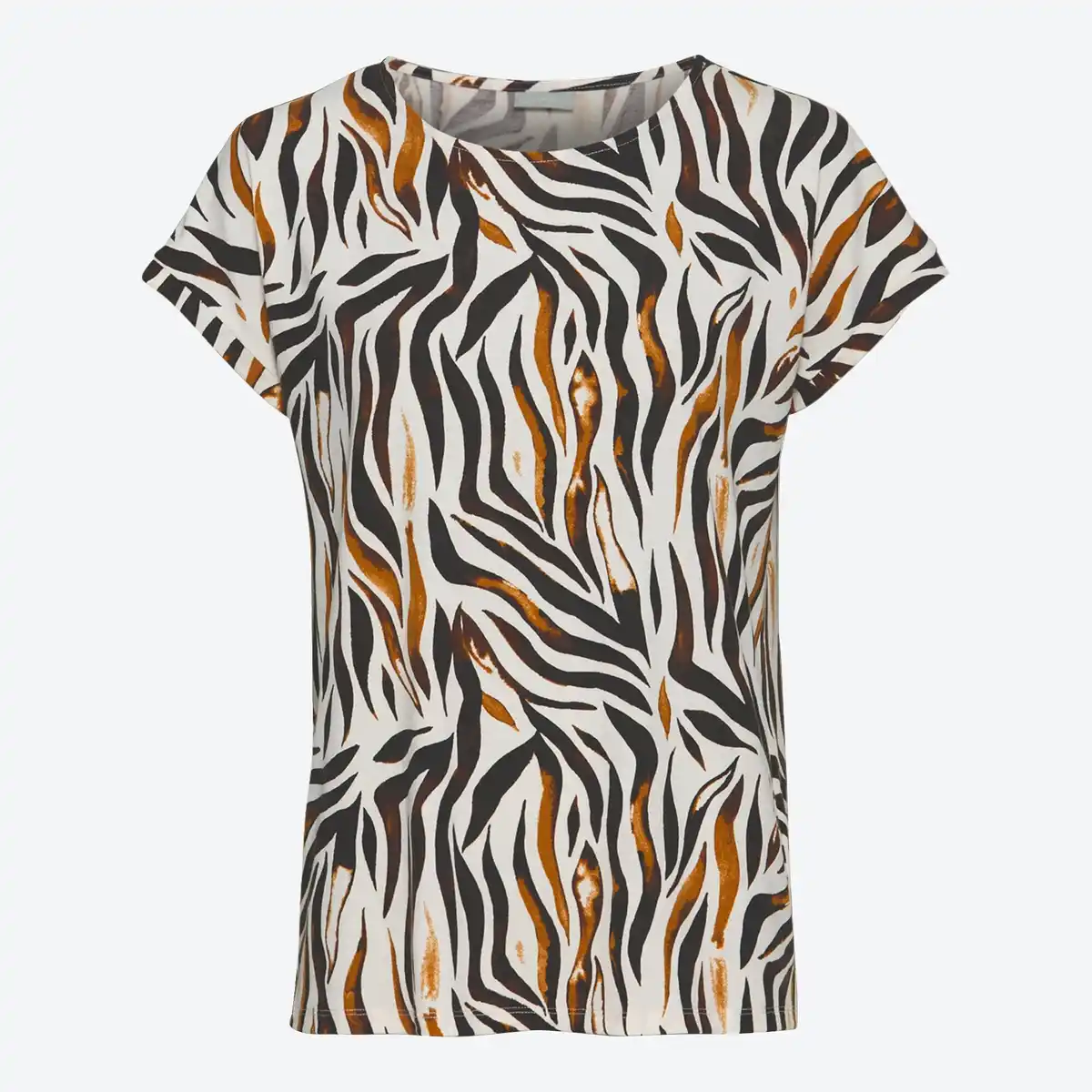 Bild 1 von Damen-T-Shirt mit Animal-Print