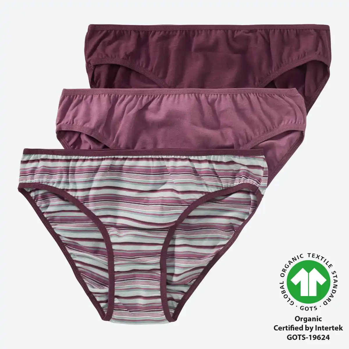 Bild 1 von Damen-Minislip mit hohem Baumwollanteil, 3er-Pack