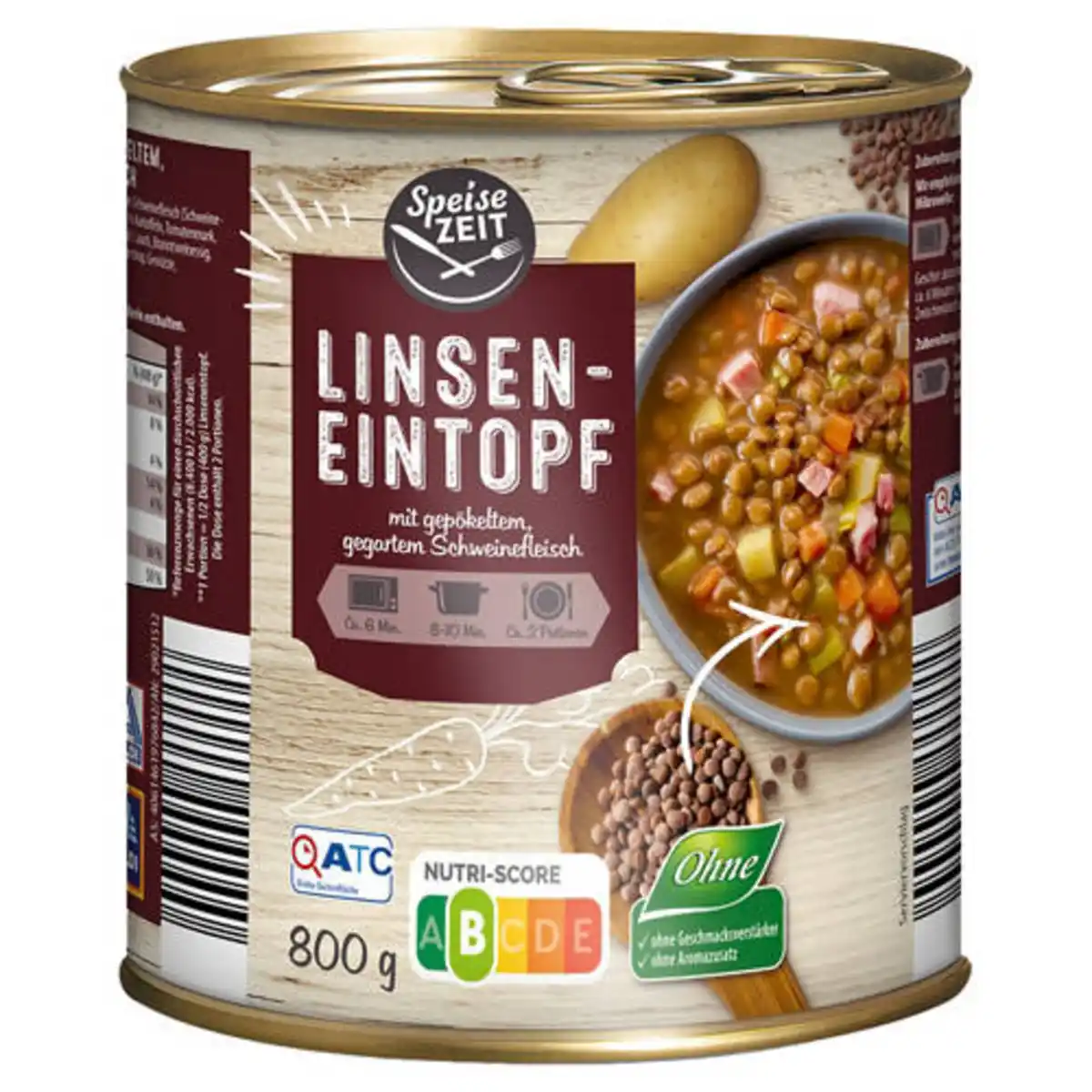 Bild 1 von SPEISEZEIT Linseneintopf 800 g, Fleisch