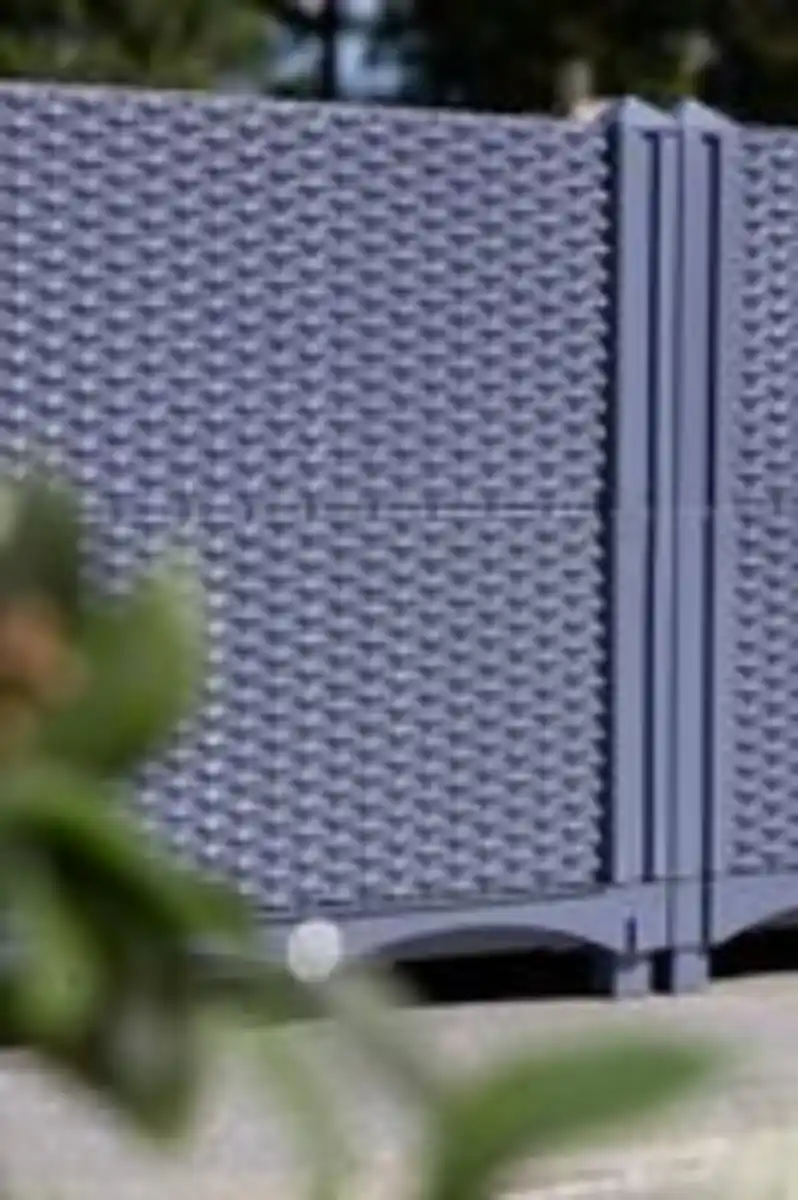 Bild 4 von Pflanzkasten , Polypropylen , ca. 160 x 40 x 43 cm - Grau