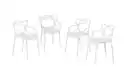 Bild 1 von 4er-Set Design-Esszimmerstühle aus Polypropyle, ca. 58 x 53 x 83 cm