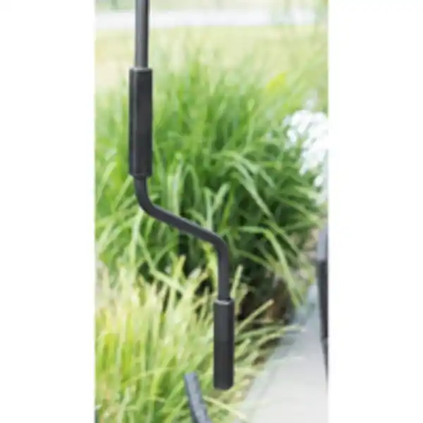 Bild 3 von Alu Pergola mit beweglicher Entlüftung, ca. 300 x 300 x 230 cm - Anthrazit