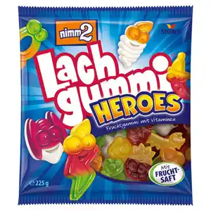 STORCK NIMM 2 Lachgummi 225 g, Heroes