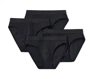 4 Slips, schwarz