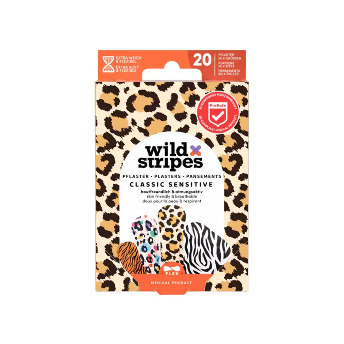 Bild 1 von Kinderpflaster - Wild Stripes Animal - Kids Animal Fun