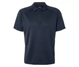 Poloshirt mit Merinowolle, navy