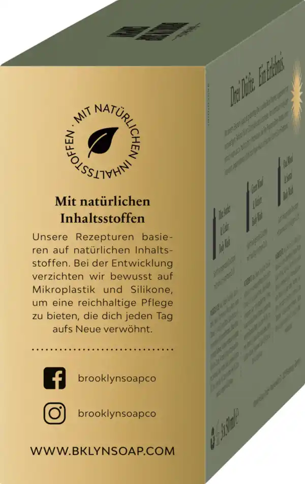 Bild 2 von Brooklyn Soap Company Fine Fragrance Collection Mini Set 2025, 150 ml