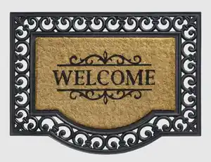 Fußmatte Welcome natur