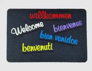Fußmatte Willkommen