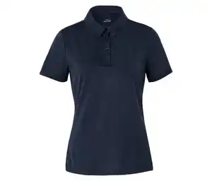 Sport-Poloshirt mit Merinowolle, navy