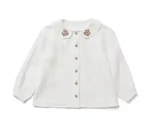 Kinder-Musselin-Bluse