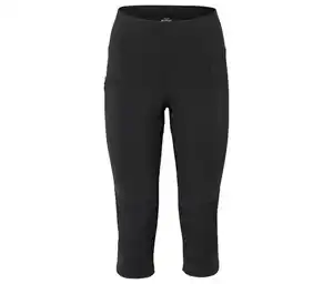 3/4-Outdoor-Leggings, schwarz