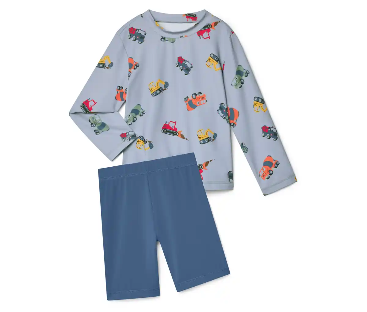 Bild 1 von Kinder-Kombi mit UV-Schutzfaktor 50+, Bagger