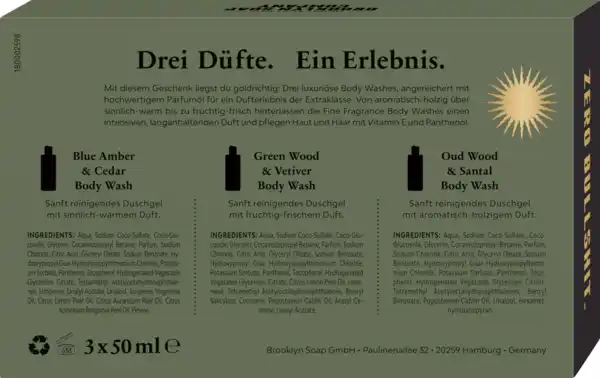 Bild 4 von Brooklyn Soap Company Fine Fragrance Collection Mini Set 2025, 150 ml