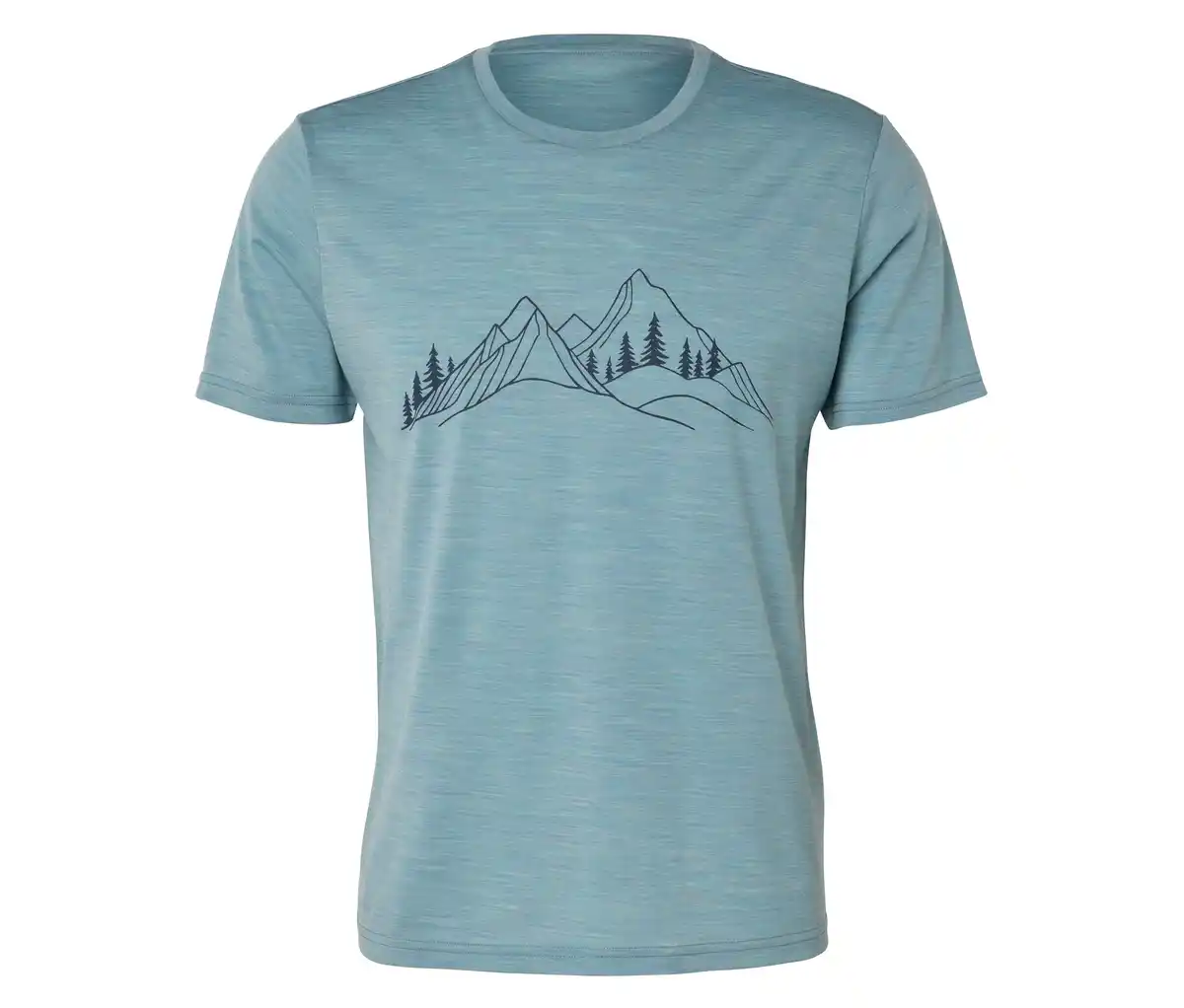 Bild 1 von T-Shirt mit Merinowolle