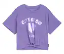 Bild 1 von Tom Tailor Kinder-T-Shirt mit Print und Knotendetail, vervain lilac