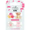 Bild 1 von Haarklammer - Kids - Blumen und Bärchen - 4er Set